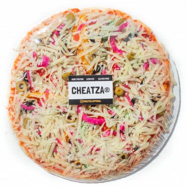 Loaded Veg Cheatza wrapped